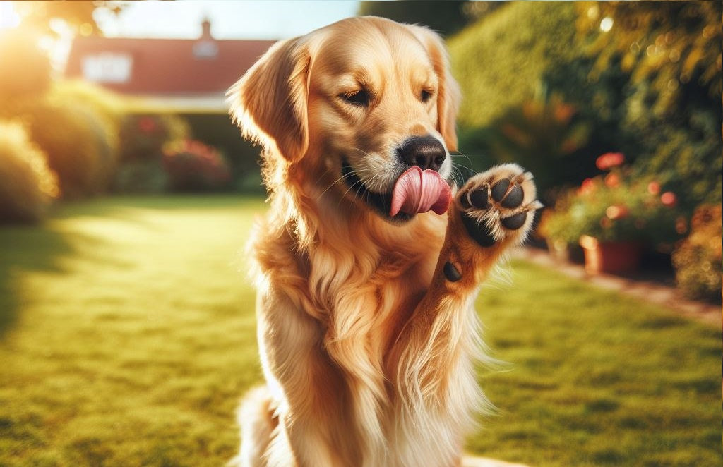 Pourquoi mon chien se lèche ou se mordille la patte : causes et solutions