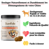 Probiotiques pour chien Anti-Démangeaisons et Léchages de pattes (60 Friandises au Poisson)