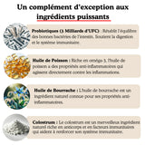 Complément Anti-Démangeaisons pour Chien (60 Délicieuses Friandises Naturelles au Poisson)